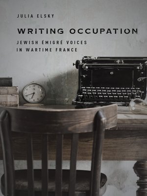 cover image of Writing Occupation